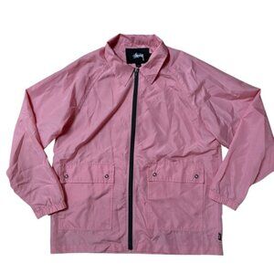 Stussy Rinaldi M51 Pink Jacket Size Large